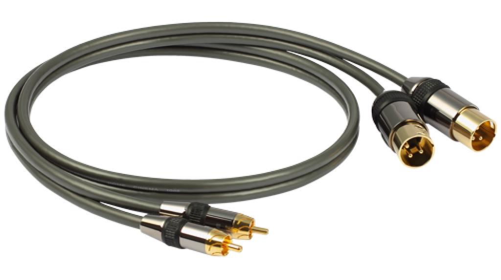 Cablu Interconect GoldKabel Profi Mixed RCA-XLR 2.5 metri