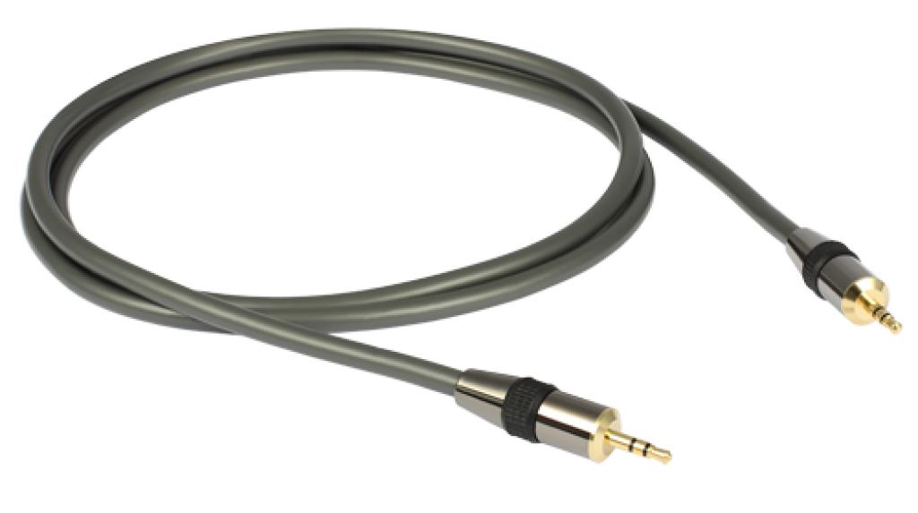 Cablu Jack 3.5mm - Jack 3.5mm GoldKabel Profi 2.5 metri