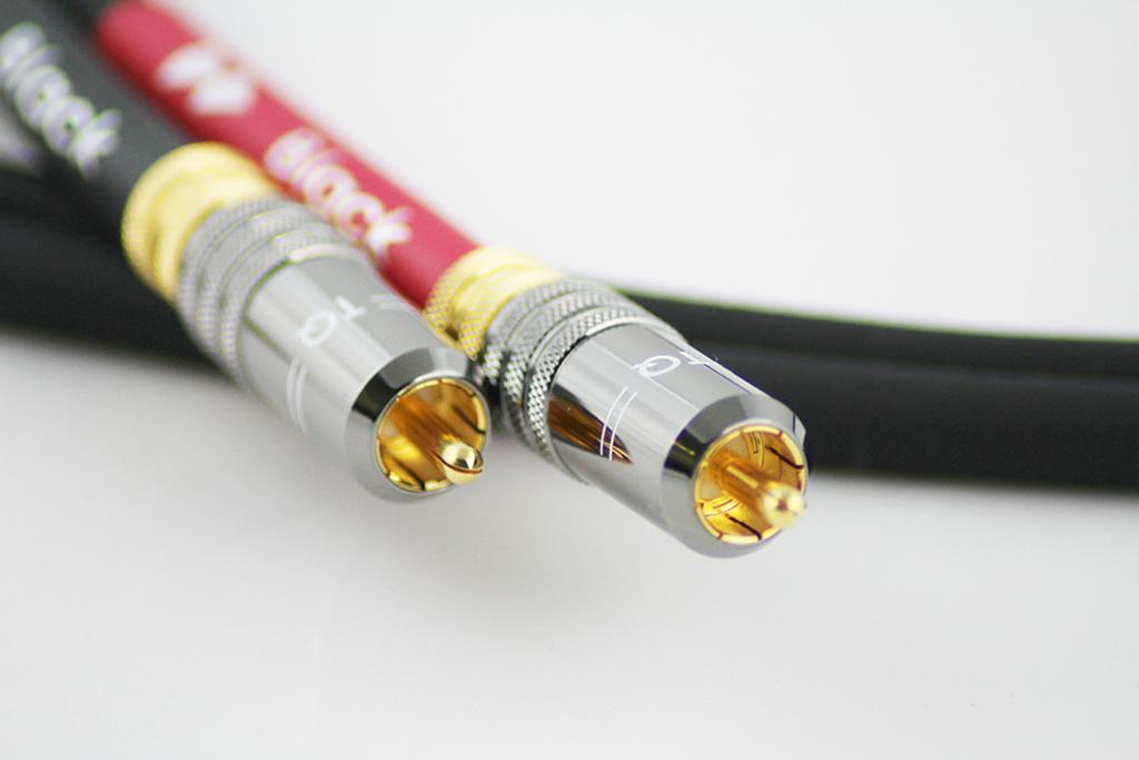 Cablu Interconect Tellurium Q Black RCA 1 metru