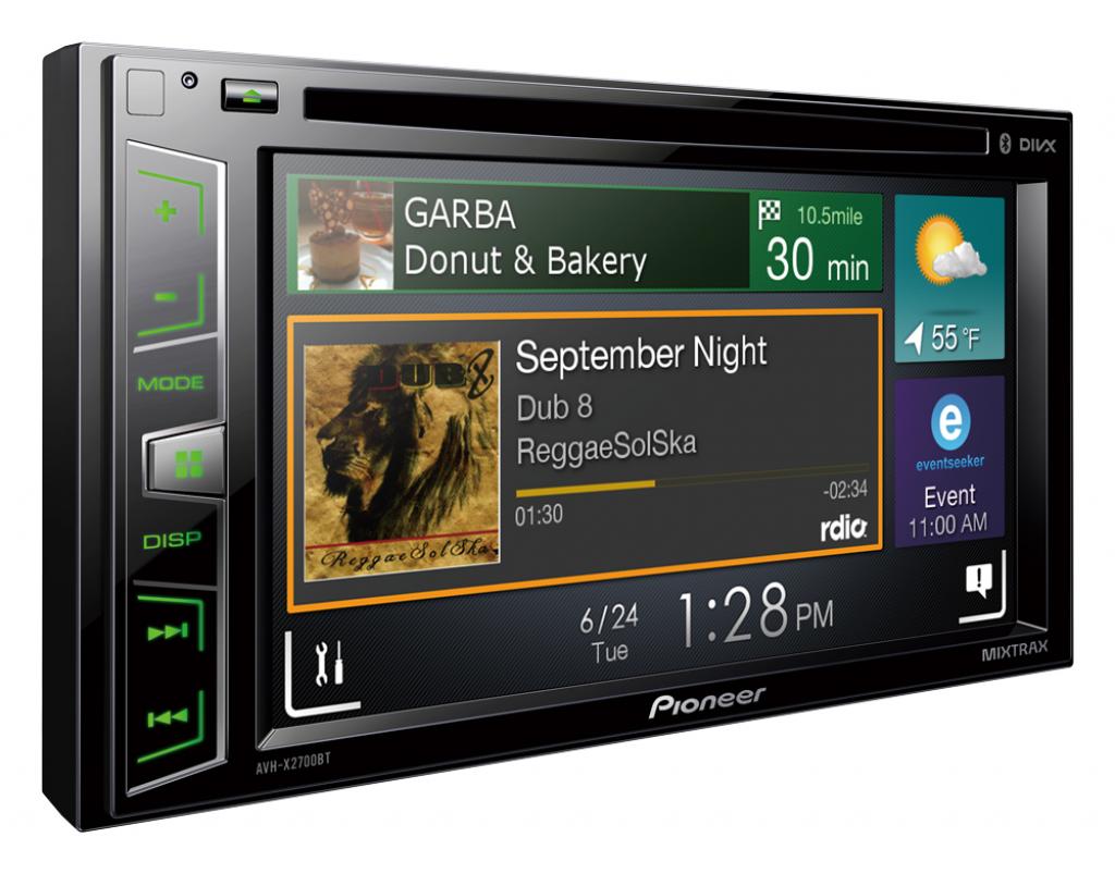 Player AV Auto Pioneer AVH-X2700BT