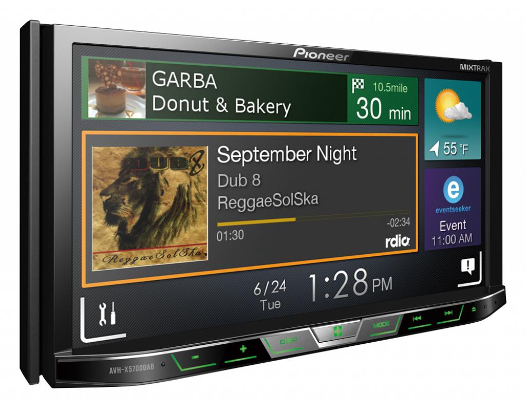 Player AV Auto Pioneer AVH-X5700DAB