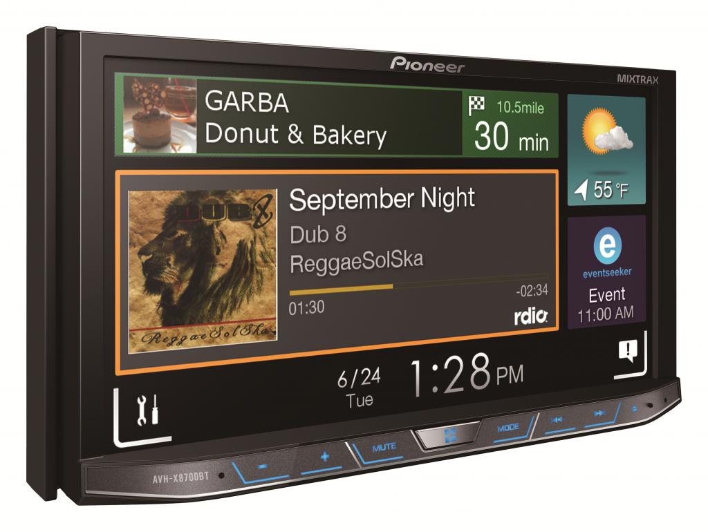 Player AV Auto Pioneer AVH-X8700BT