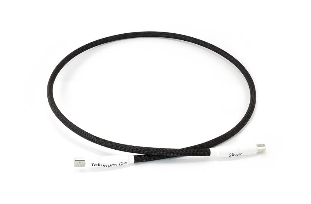 Cablu USB A-B Tellurium Q Silver 3 metri