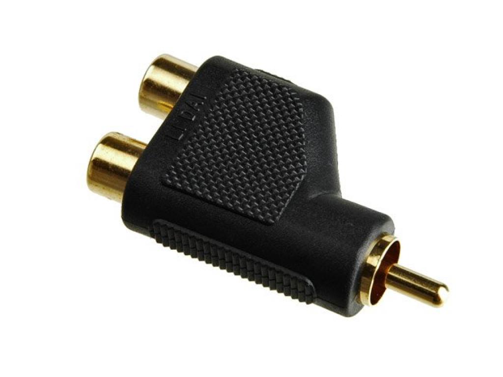 Conector Adaptor RCA-RCA KaCsa Audio AA-688G