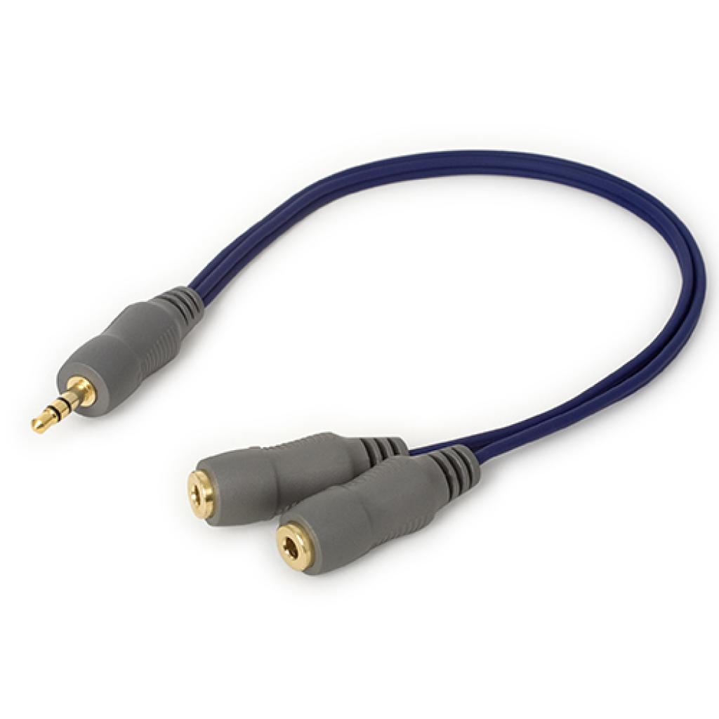 Cablu Jack 3.5mm - 2 x Jack 3.5mm TechLink Wires NX