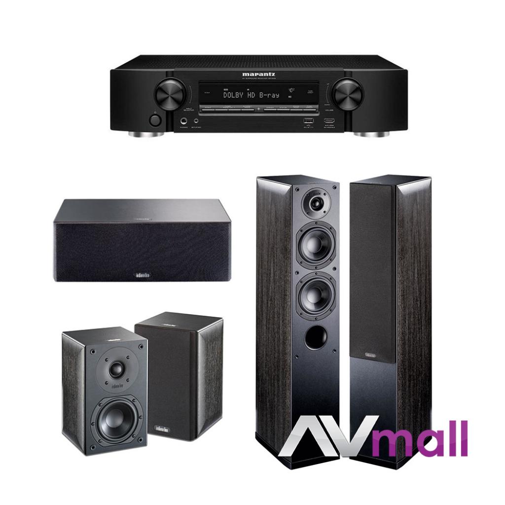 Pachet Receiver AV Marantz NR1509 + Pachet Boxe Indiana Line Nota 550 X + Boxe Indiana Line Nota 240 X + Boxa Indiana Line Nota 740 X