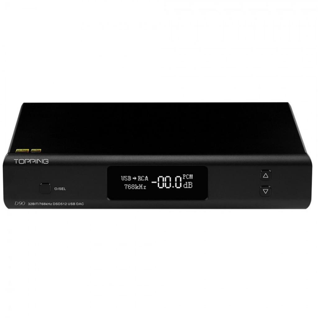 Convertor Digital/Analog (DAC) Topping D90 Negru