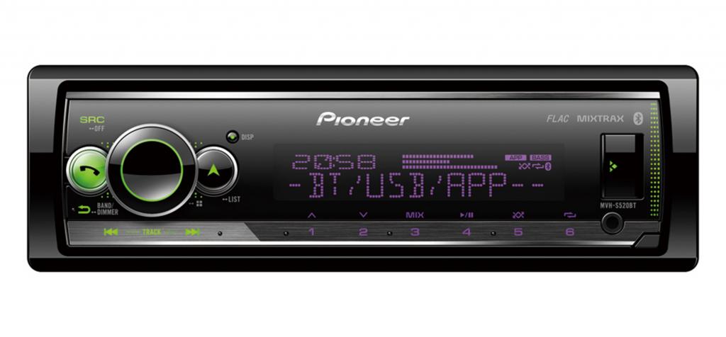 Player Auto Pioneer MVH-S520BT