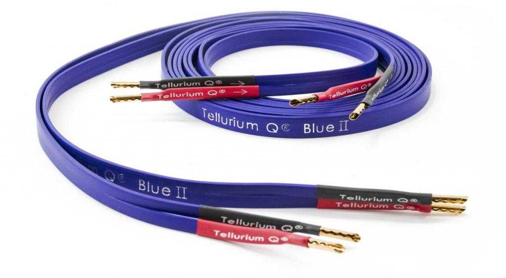 Cablu de Boxe Tellurium Q Blue II 2 x 2.0m