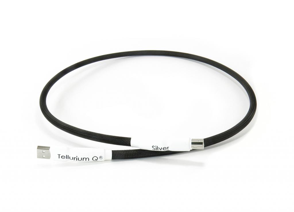 Cablu USB A-B Tellurium Q Silver (1m)