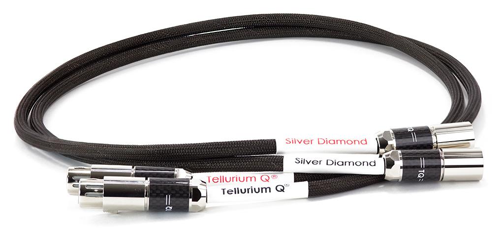 Cablu Interconect XLR Tellurium Q Silver Diamond (1m)