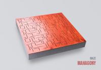 Panou Fonoabsorbant Sonitus Decosorber Natur Maze Red