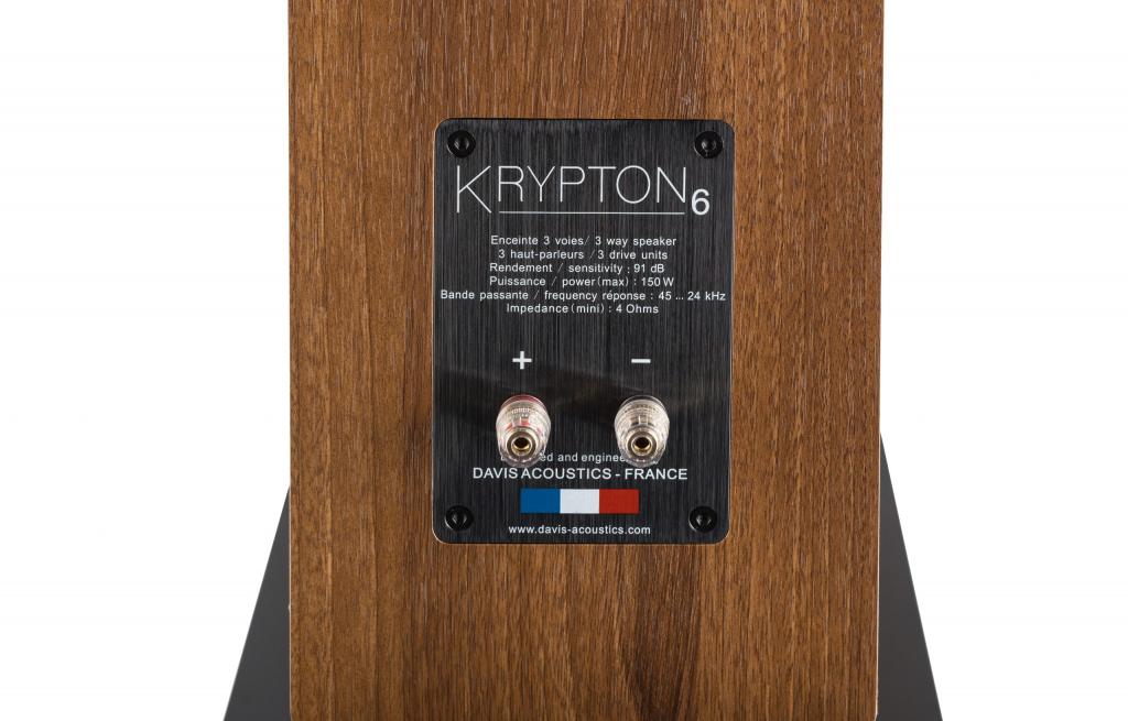 Boxe Davis Acoustics Krypton 6 Walnut
