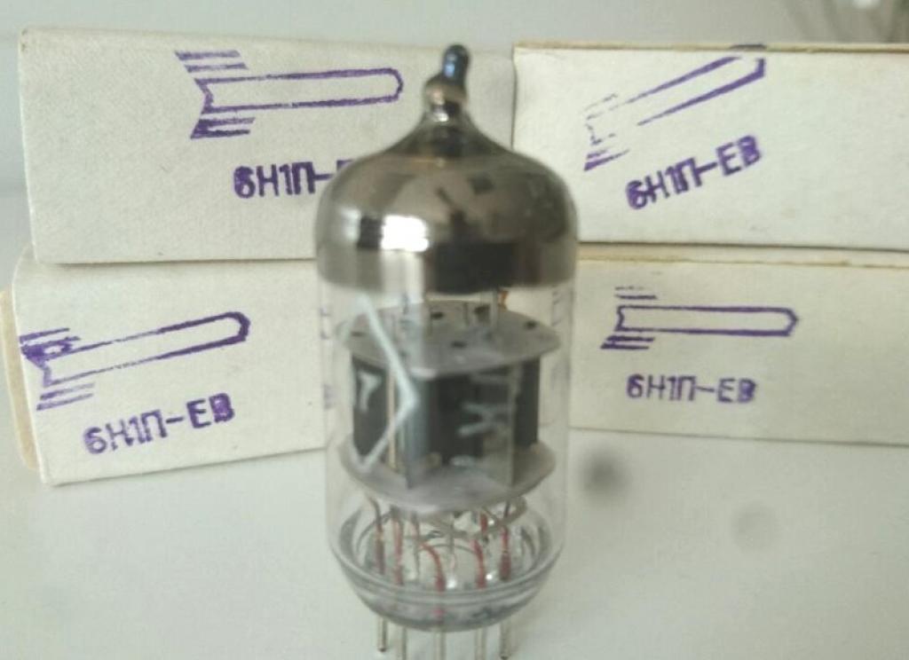 Lampa ( Tub ) Soviet 6N1P-EV 6H1Pi-EB double-triode
