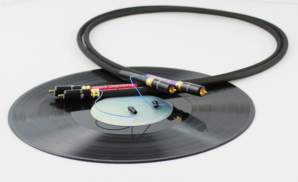 Cablu Phono RCA - RCA Tellurium Q Black Diamond (1m)