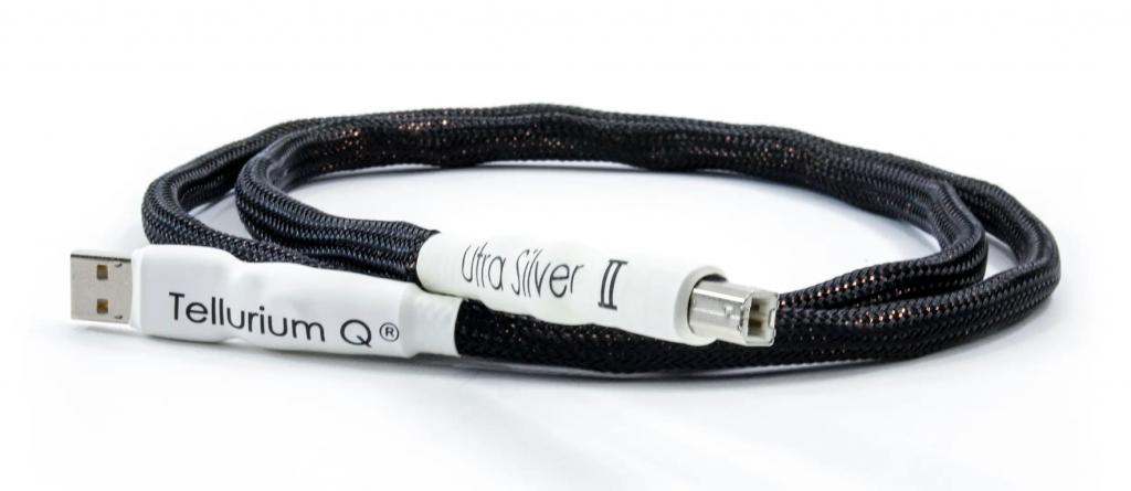 Cablu USB A-B Tellurium Q Ultra Silver II (1m)