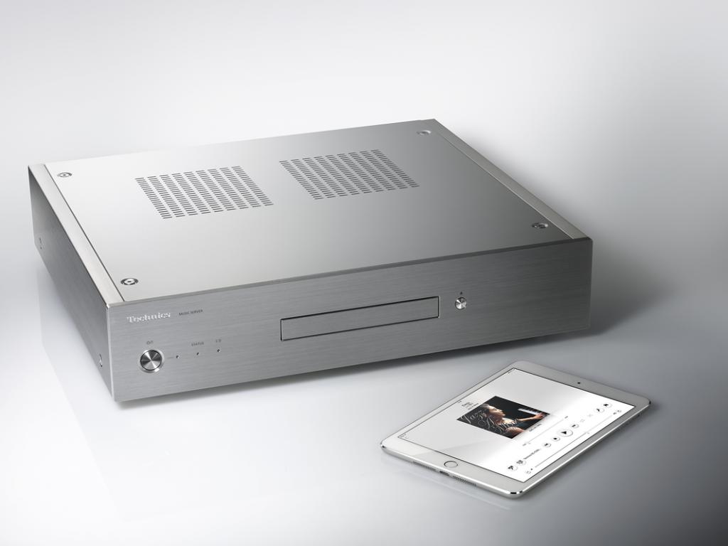 CD Player Technics Grand Class - Music Server fara SSD Argintiu