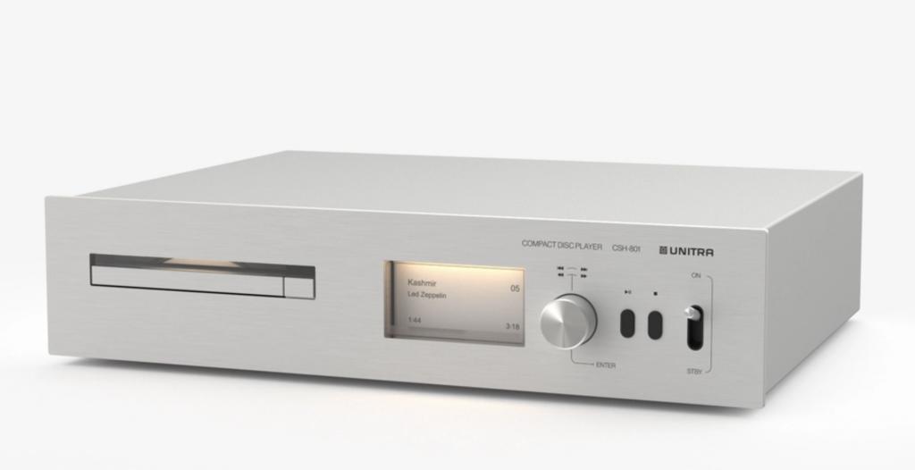 CD Player Unitra CSH-801 Argintiu