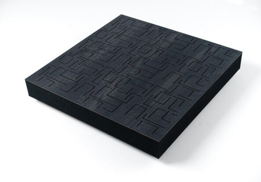 Panou Fonoabsorbant Sonitus Decosorber Maze 8 (60x60x8cm) Negru