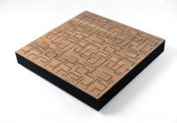 Panou Fonoabsorbant Sonitus Decosorber Maze 8 (60x60x8cm) Cherry