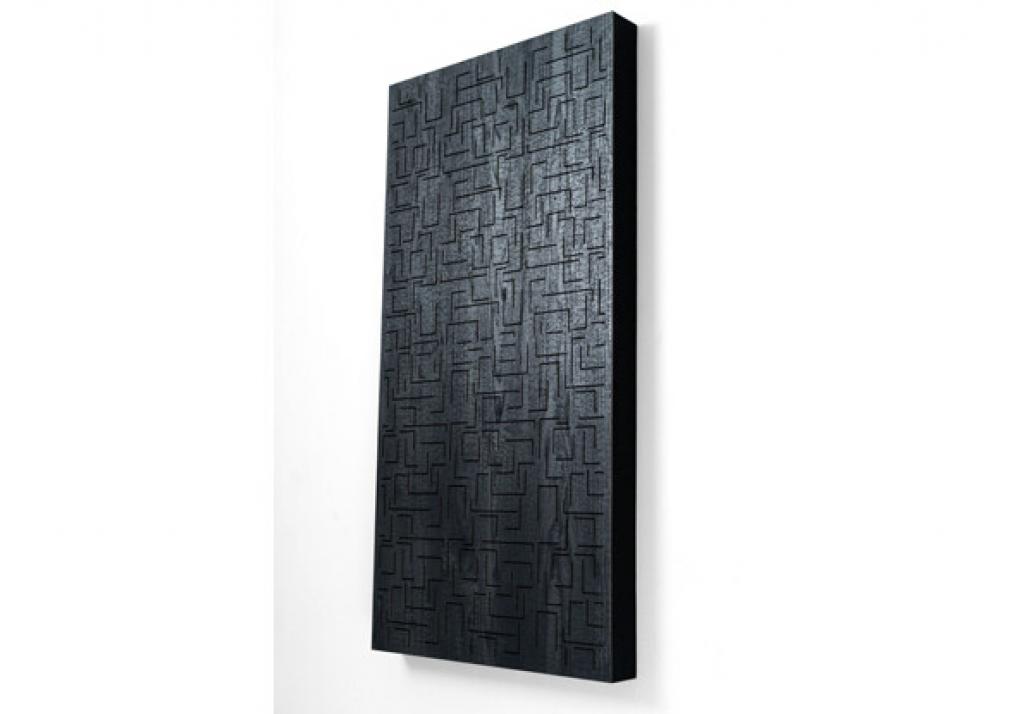 Panou Fonoabsorbant Sonitus Decosorber Double Maze 8 (120x60x8cm) Negru Wood