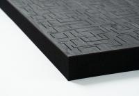 Panou Fonoabsorbant Sonitus Decosorber Double Maze 8 (120x60x8cm) Negru Wood