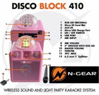 Boxa Karaoke N-Gear Disco Block 410 Roz