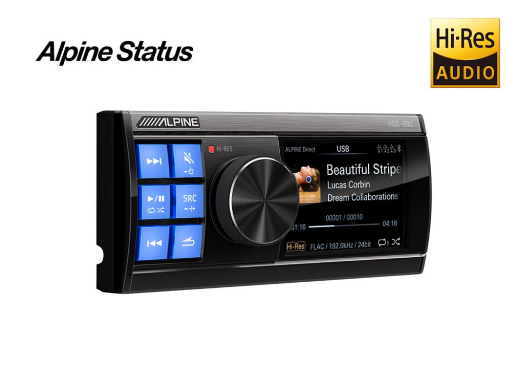 Media Player Alpine Status HDS-990