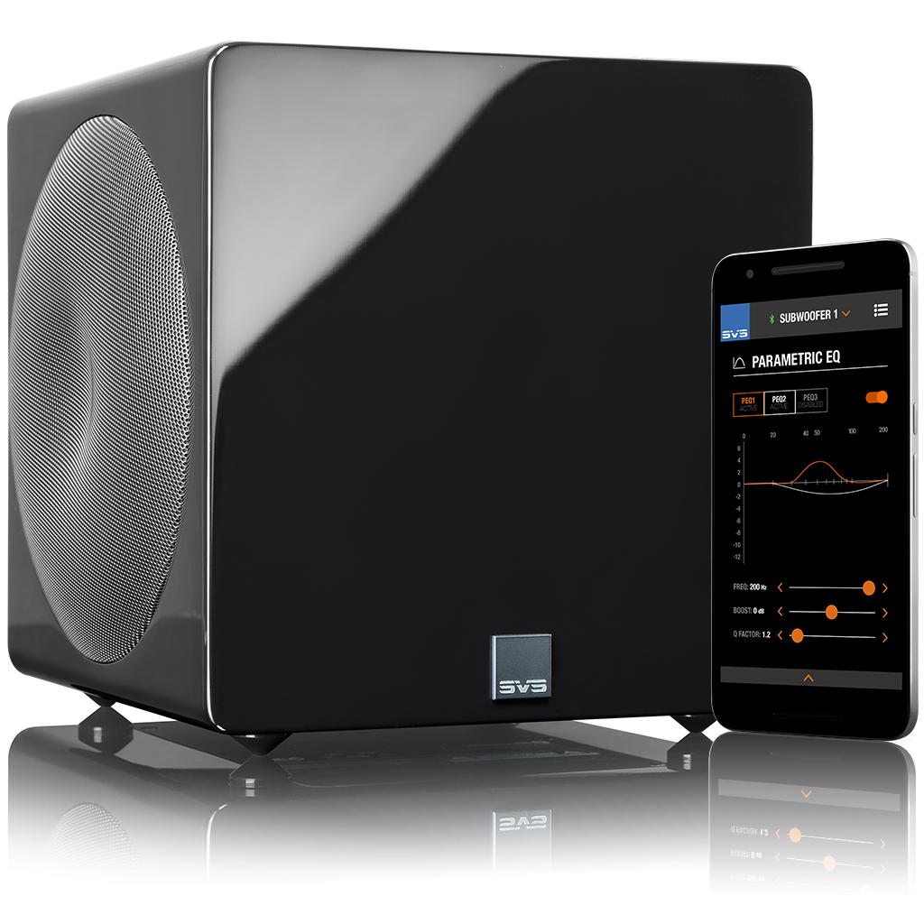 Subwoofer SVS SB-3000 Micro Negru Lucios