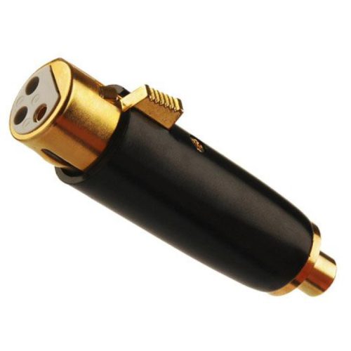 Conector Adaptor XLR-RCA KaCsa Audio MC-931G - imagine 1