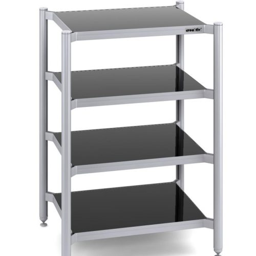 Rack AV Creaktiv Aluminium 1 polita - imagine 1