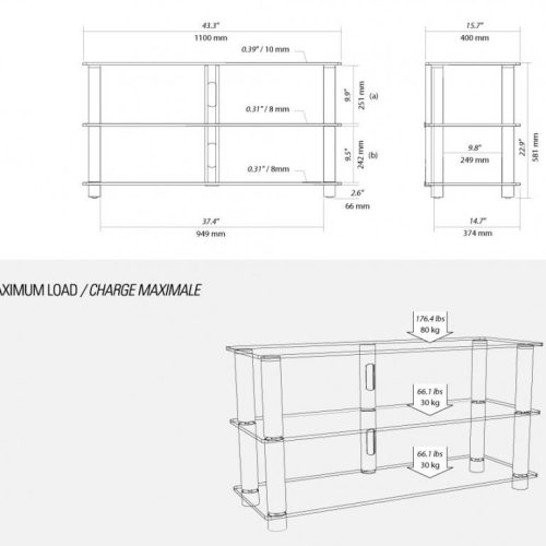 Rack AV NorStone Epur 3 - imagine 4