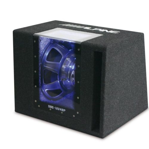 Subwoofer Auto Alpine SBG-1224BP - imagine 1