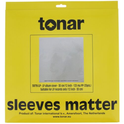 Folie Protectie Tonar 12 inch heavy duty outer sleeves for LP records