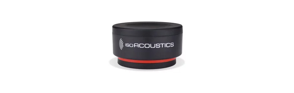 ISOACOUSTICS ISO-PUCK MINI Absorbeur de Vibrations Ø44x24mm (Set x8)