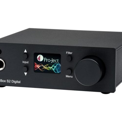 Preamplificator Stereo Pro-Ject Pre Box S2 Digital Negru - imagine 1