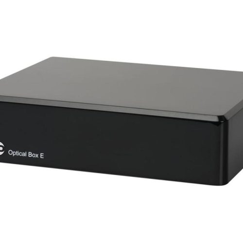 Preamplificator Phono Pro-Ject Optical Box E Phono Negru - imagine 1