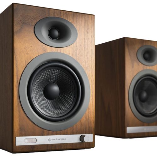 Boxe Active Audioengine HD5 Walnut - imagine 1