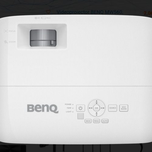 Videoproiector BenQ MW560 - imagine 4