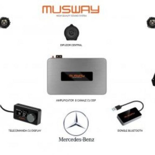 Boxe Auto Musway Hi-Fi Mercedes - imagine 1