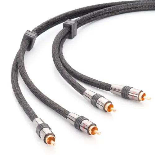 Cablu Stereo RCA Eagle Deluxe (0.75m)