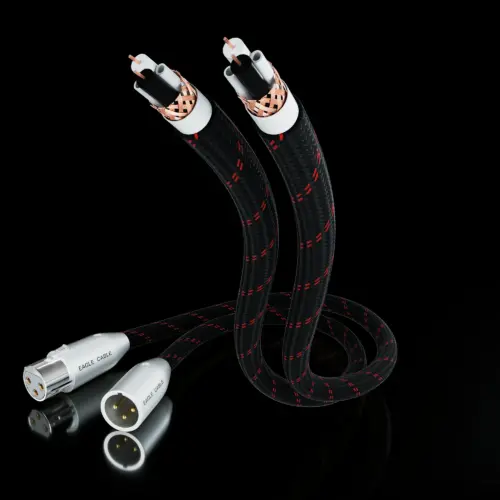 Cablu Stereo XLR Eagle High End Deluxe (0.75m)
