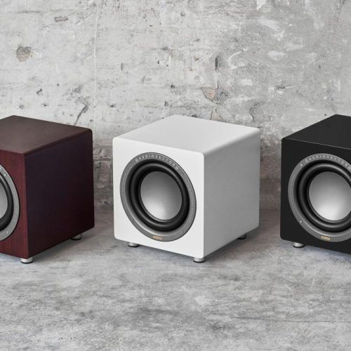 Subwoofer Audiovector QR SUB SE Dark Walnut - imagine 2