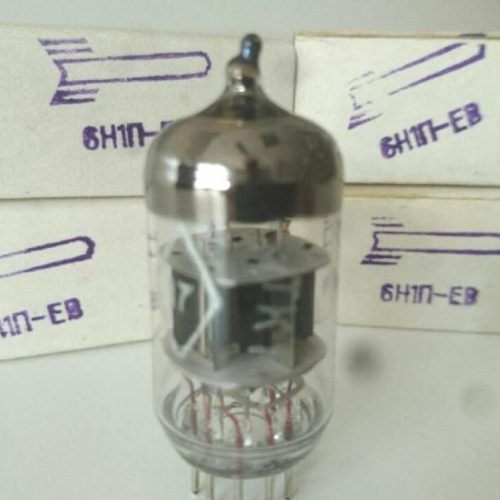 Lampa ( Tub ) Soviet 6N1P-EV 6H1Pi-EB double-triode - imagine 1