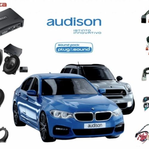 Boxe Auto Dedicate BMW Audison AP F 8.9 BIT - imagine 1