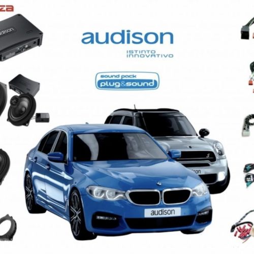 Boxe Auto Dedicate BMW Audison AP F 8.9 - imagine 1