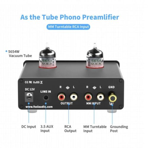 Preamplificator Phono Fosi Audio BOX X4 - imagine 3