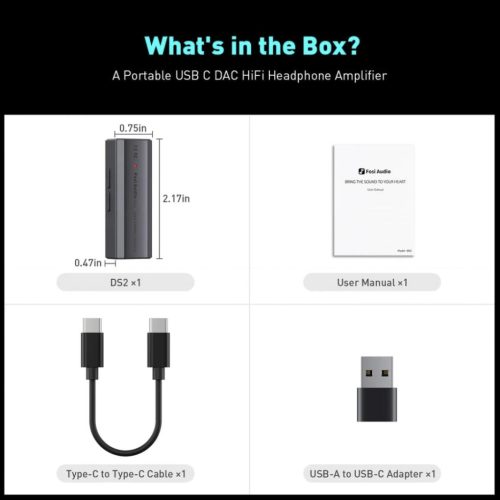 DAC Fosi Audio DS2 - imagine 3