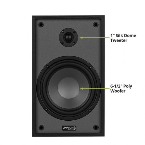 Boxe Dayton Audio Classic B65 Negru - imagine 3