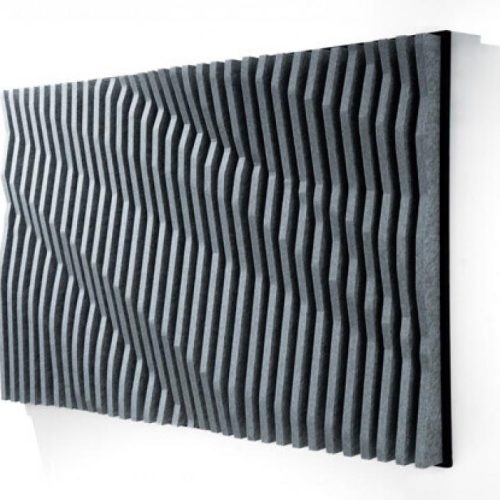 Panou Fonoabsorbant Sonitus PET Parametric Sound Scape (60x120cm) - imagine 1